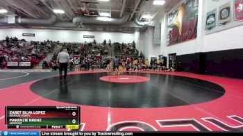 130 lbs Quarterfinal - Zaret Silva Lopez, Douglas County vs Makenzie Krenz, Arapahoe