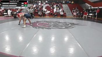 172 lbs Quarterfinal - Armando Berrocal, Bristol vs Graham Anderson, Pope John Paul II
