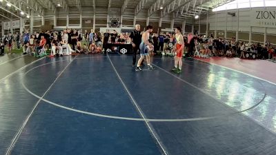 132 lbs Champ. Round 2 - Jeramiah Musbach, Wyoming vs Aidan Hernandez, Nevada
