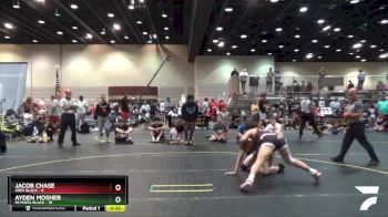 155 lbs Round 3 (6 Team) - Jacob Chase, Ares Black vs Ayden Mosher, Mi Mafia Black