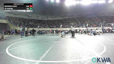 106 lbs Semifinal - Dawson Beckley, Team Tulsa Wrestling Club vs Antonio Gonzalez, Enid Youth Wrestling Club