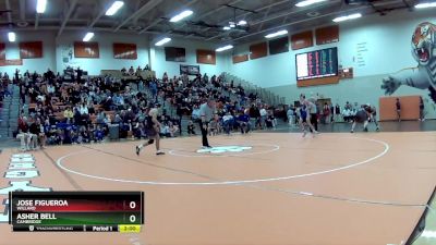 106 lbs Champ. Round 1 - Jose Figueroa, Willard vs Asher Bell, Cambridge