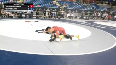 120 lbs Cons. Rd Of 16 - Jarron Beltran Jr, Arizona vs Blake Mauch, Utah