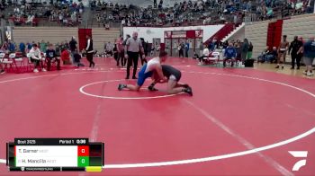 182 lbs Champ. Round 2 - Hayden Mancilla, Boone Grove vs Talen Garner, Winamac Community