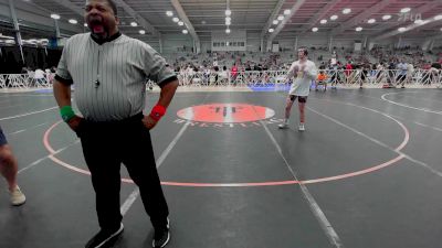 160 lbs Rr Rnd 1 - Cian Santos, Central MD Wrestling Black vs Sullivan Hawkes, Triumph Maize