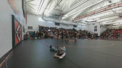 200 lbs Round 3 - August Sanchez, Riverton Middle School vs Kasten Carter, Riverton Middle School