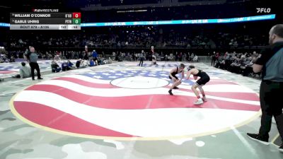 5th Place Match - William O`Connor, O`Gorman vs Gable Uhrig, Pierre T.F. Riggs