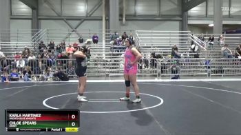 170 lbs 1st Place Match - Chloe Spears, Derby vs Karla Martinez, Wichita Blue Knights