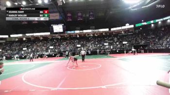 108 lbs Cons. Round 3 - Hadley Holler, BUC2 vs Joanna Hart, Unattached