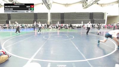 106 lbs Rr Rnd 5 - Kalob Rodriguez, Mat Assassins Red vs Evan Cies, Kraken Revival