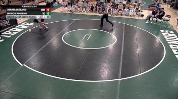 106 lbs Semis & 1st Wb (8 Team) - Briggs Robbins, West Central vs Jonah Aadland, Harrisburg