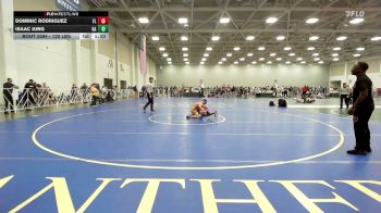 120 lbs Round Of 32 - Dominic Rodriguez, FL vs Isaac Jung, GA