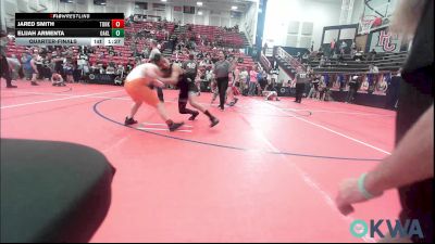 110-120 lbs Quarterfinal - Jared Smith, Tonkawa Takedown Club vs Elijah Armenta, Oakley Wrestling Club