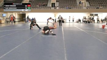 139 Championship Bracket Cons. Round 5 - Cap Jurkovich, Forest Lake vs Noah Wegner, Shakopee