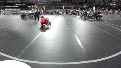 152 lbs Semifinal - Gerard Empirio, Branchville vs Michael Schreck, F.l.o.w.