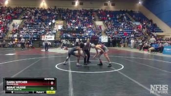 3 - 106 lbs Semifinal - Darin Witcher, William Byrd vs Bisrat Mussie, Turner Ashby HS