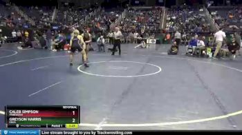 3A 152 lbs Semifinal - Greyson Harris, Enka vs Caleb Simpson, Parkwood