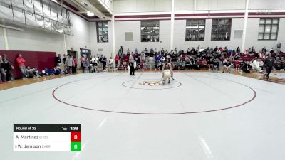 144 lbs Round Of 32 - Alcides Martinez, Christopher Columbus vs Wilson Jamison, Christian Brothers