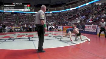 127 lbs Preliminaries - Conner Myers, Penns Valley vs Jax Fuhrman, Delone Catholic