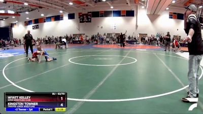 62/70 Round 1 - Wyatt Kelley, NOVA Wrestling Club vs Kingston Towner, Twisted Joker Wrestling