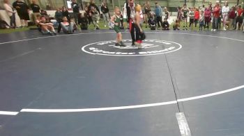 K-2 B lbs Rr Rnd 1 - Gage Silsby, Saco Valley Wrestling Club vs Troy Medeiros, Smittys Barn