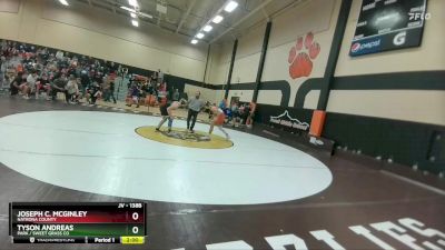 138B Round 2 - Joseph C. McGinley, Natrona County vs Tyson Andreas, Park / Sweet Grass Co