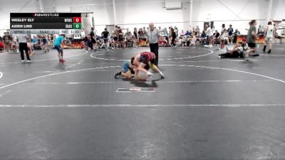 106 lbs Semis (4 Team) - Wesley Ely, West Forsyth Wrestling Club vs Aiden Lind, SGAC