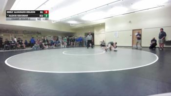 140lbs Champ. Round 2 - Emily Alvarado-Deleon, Hillsboro (Girls) vs Alexis Escobar, Kelso (Girls)