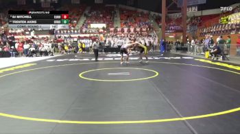 175 lbs Cons. Round 1 - Trenten Akins, Coffeyville-Field Kindley Hs vs DJ Mitchell, El Dorado
