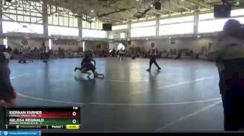 138 lbs Round 2 (4 Team) - Kiernan Farmer, Charlies Angels Pink vs Gelissa Reginald, Indiana INFERNO BLACK