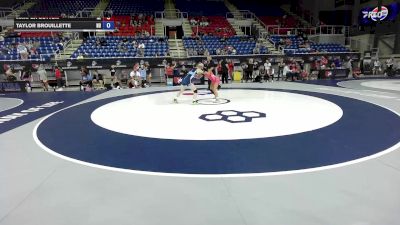 110 lbs Cons. Rd Of 64 - Harper Sutton, NE vs Taylor Brouillette, ND