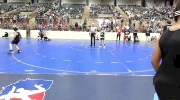 100 lbs Consi Of 4 - Elijah Oladokun, Hornet Wrestling Club vs Justin Green, East Jackson Takedown Club