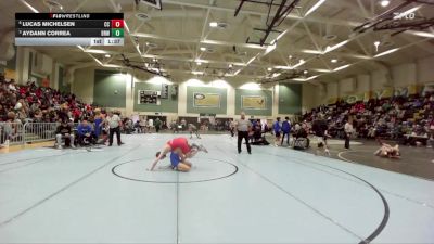 108 lbs Quarterfinal - Aydann Correa, Brawley vs Lucas Michelsen, Cathedral Catholic