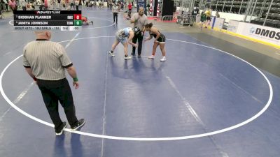 16U Girls - 190-207 Champ. Round 3 - Harper McClain, New Mexico vs Lyla Hensen, Michigan Revolution Wrestling Club