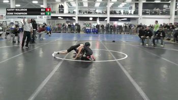 75 lbs Final - Kathy Waldron, Milo WC vs Zoee Thompson, None
