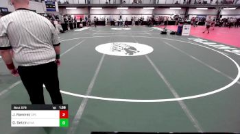 130A lbs Final - Joseph Ramirez, Gps Wrestling vs Quentin Getzin, Ithaca High School