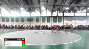 86-97 lbs Cons. Semi - Penelope Kaplan, West Lafayette vs Autumn Starr, Iguana Wrestling Club