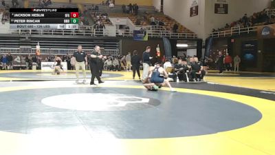126 lbs Quarterfinal - Jackson Heslin, Greens Farms Academy vs Peter Rincan, Nmh