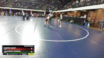 115 lbs Quarterfinal - Harper Graff, Iowa vs McKennah Jackson, Iowa