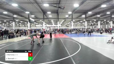 184 lbs Rr Rnd 4 - Isaac Martinez, Other Team vs Josh Bennett, No Team