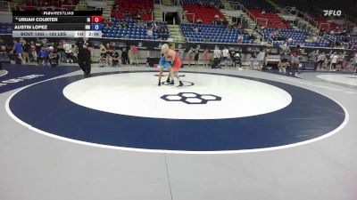 120 lbs Champ. Rd Of 32 - Urijah Courter, IA vs Austin Lopez, NM