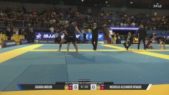 Zakaria Moujib vs Nicholas Alexander Renaud 2026 IBJJF European NoGi