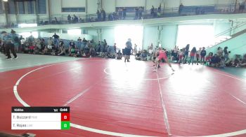 102 lbs Consi Of 4 - Tristan Buzzard, Friendly Hills WC vs Thiago Rojas, Live Training