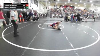 150 lbs Cons. Round 5 - Diego Mcdonald, Marshall vs Ethan Griffith, Quartz Hill