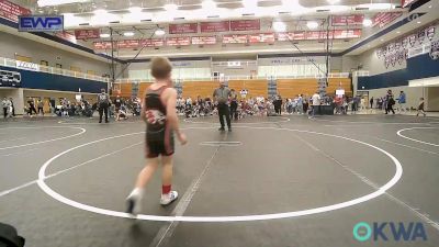 66 lbs Semifinal - Atlas Hostetter, Southmoore SaberCats Wrestling vs Gunnar Coltharp, Harrah Little League Wrestling