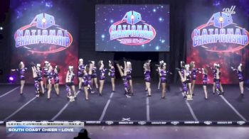 South Coast Cheer - Love [2025 L1 Junior - Medium Day 2] 2025 America's Best Grand Nationals
