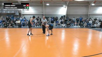 174 lbs 1st Place Match - Joshua Kenny, Grand Valley State vs Emilio Arellano, Tiffin