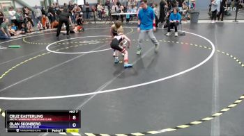 62 lbs 1st Place Match - Cruz Easterling, Arctic Warriors Wrestling Club vs Olan Skonberg, Kodiak Wrestling Club