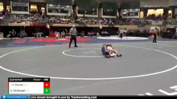 132-3A/4A Quarterfinal - Tate Purvis, Bowie vs Gavin McDowell, Bel Air