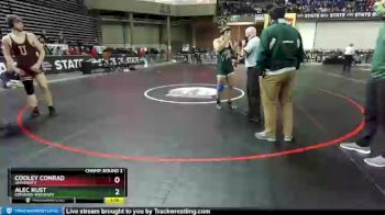3 lbs Champ. Round 2 - Alec Rust, Edmonds-Woodway vs Cooley Conrad, University